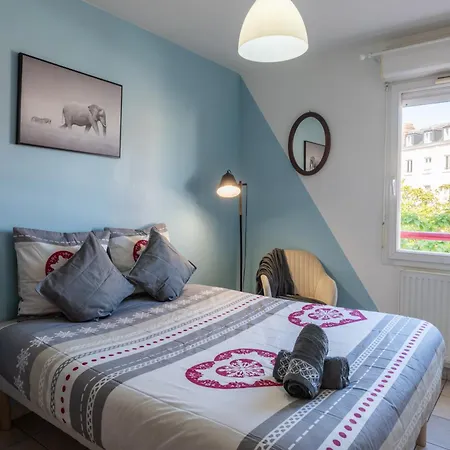 公寓 Chic Avec Parking Au Centre-ville 鲁昂