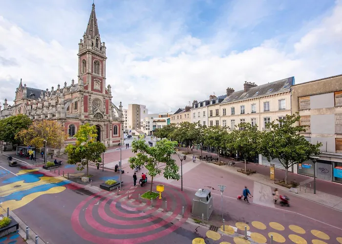 Chic Avec Parking Au Centre-ville 아파트 루앙