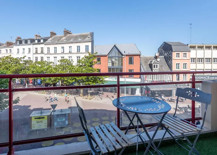 公寓 Chic Avec Parking Au Centre-ville 鲁昂