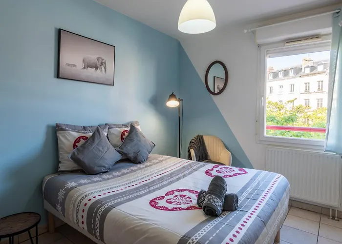 公寓 Chic Avec Parking Au Centre-ville 鲁昂